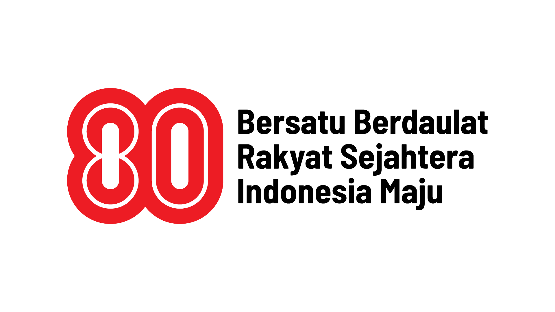 Logo HUT RI 80